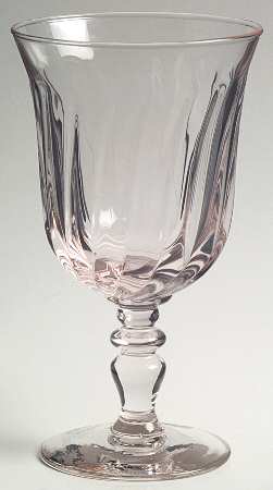 Gentry Pink Water Goblet