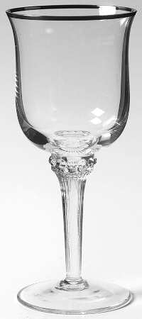 Gorham Platinum Wine Glass