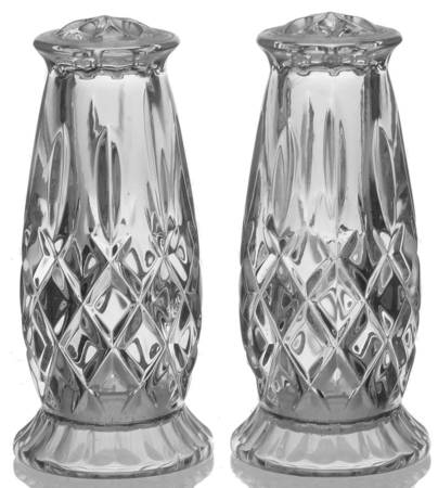 King Edward Footed Stoppered Shaker Set