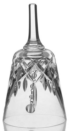 King Edward Bell Made From Claret Glass