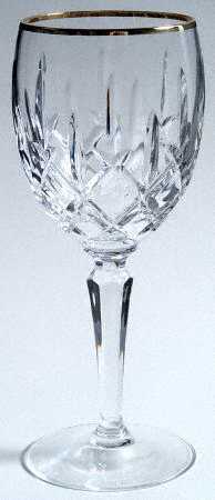 Lady Anne Gold by Gorham Crystal
