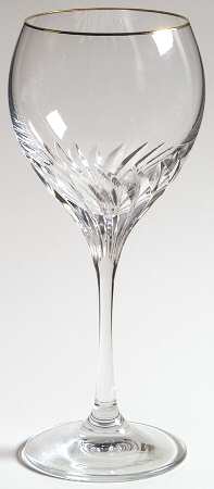 Romantique Gold Water Goblet