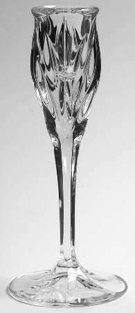 Star Blossom Single Light Candlestick by Gorham Crystal