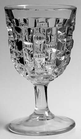 Cut Log Water Goblet