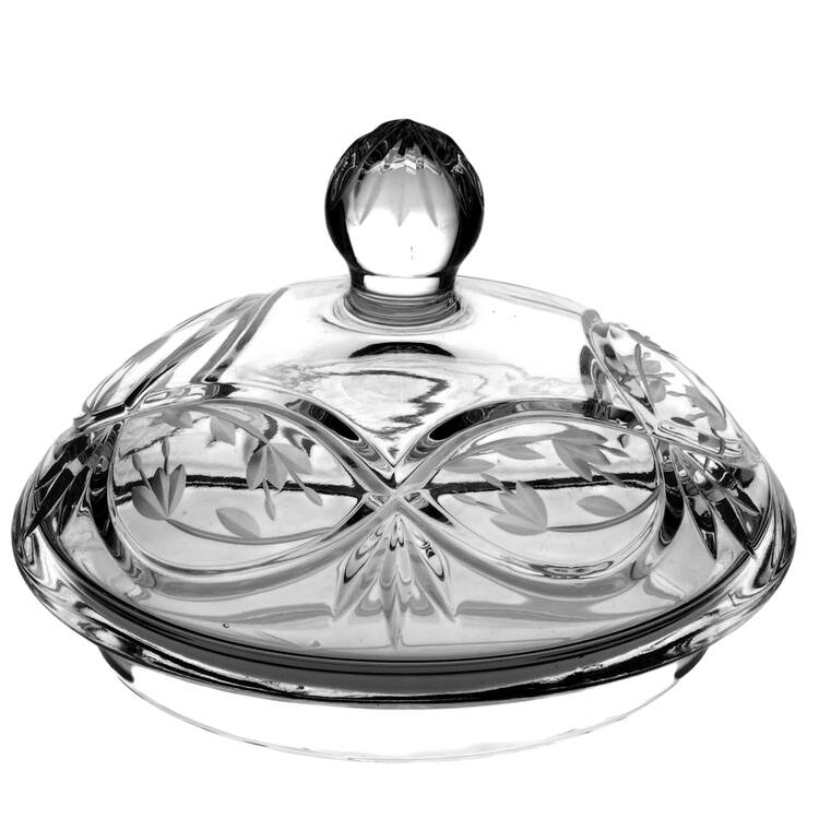 Victorias Garden Lid for Candy Dish