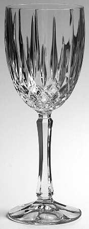 Regalta Water Goblet by Gorham Crystal