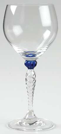Ariana Cobalt Blue Wine Glass