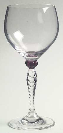 Ariana Aubergine Wine Glass