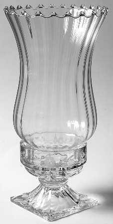 Chantilly Hurricane Lamp & Globe