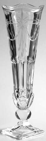 Chantilly 9" Bud Vase by Gorham Crystal