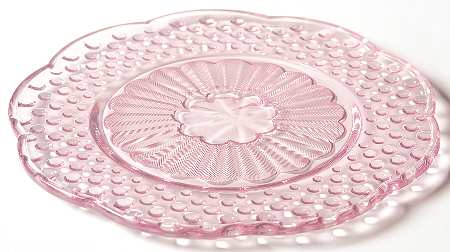 Emily's Attic Pink Luncheon Plate