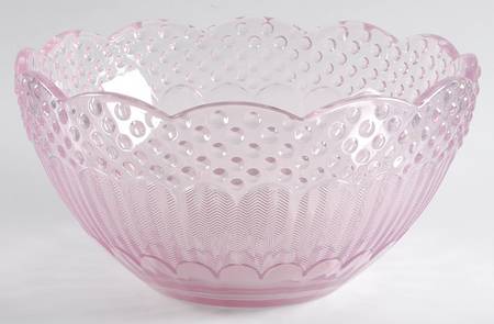Emily's Attic Pink 10" Round Bowl