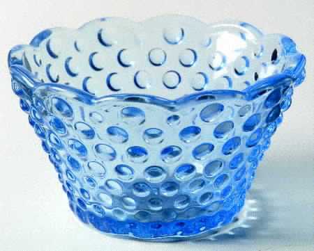 Emily's Attic Blue Votive Candleholder