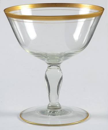 333-1 Champagne/Tall Sherbet by Glastonbury - Lotus