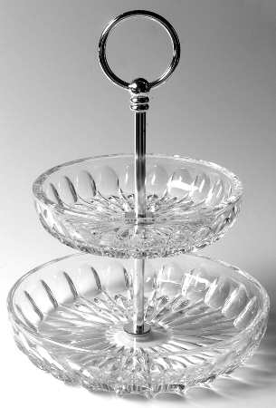 Kingsbury (Giftware) 2 Tier Tidbit