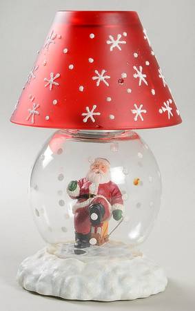 Winter Follies Snow Globe with Votive