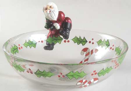 Winter Follies Open Candy Dish