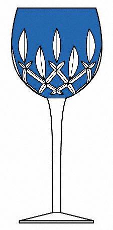 Lady Anne Sapphire Blue by Gorham Crystal
