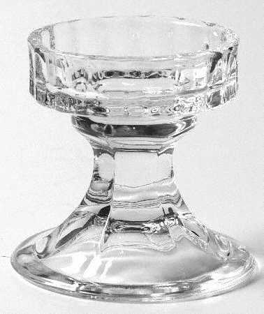 Lady Anne Amethyst Hurricane Lamp, No Globe