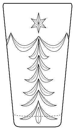 O'TANNENBAUM by Gorham Crystal