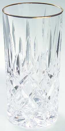 Lady Anne Signature Gold Highball Glass