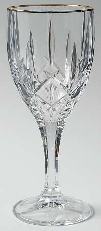 Lady Anne Signature Gold Wine Glass