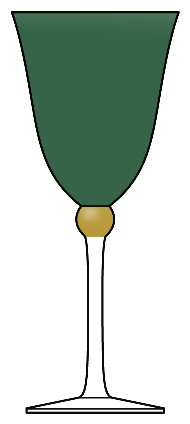 Touch of Gold Ivy by Gorham Crystal