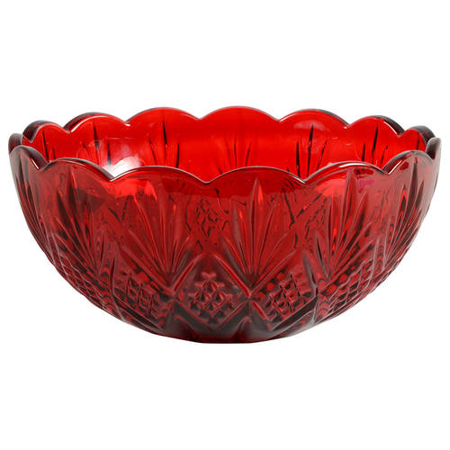 Dublin Red 8" Round Serving Bowl