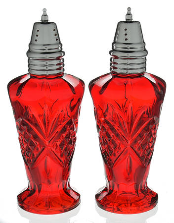Dublin Red Salt and Pepper Set