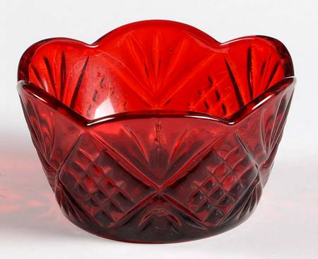 Dublin Red Bowl for Chip & Dip Set