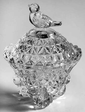 Songbird Clear 3" Round Box with Lid