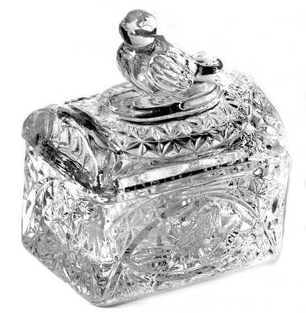 Songbird Clear Rectangle Box with Lid