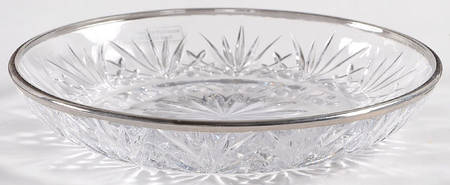 Dublin (Platinum Trim) Dessert Plate
