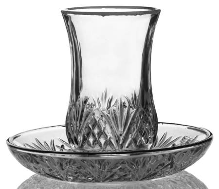 Dublin (Platinum Trim) Kiddish Cup & Saucer Set