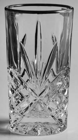 Dublin (Platinum Trim) Highball Glass