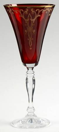 Lavish Red by Gorham Crystal