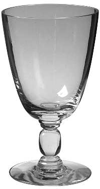 Cabochon Clear Water Goblet