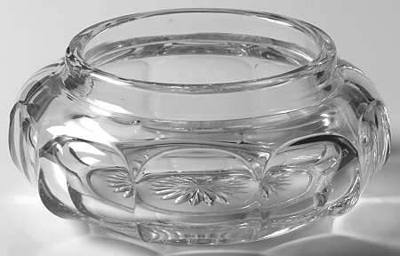Colonial Clear (Stem 373-341) Round Puff Box No Lid