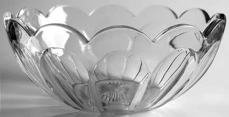 Colonial Clear (Stem 373-341) 7"  Nappy
