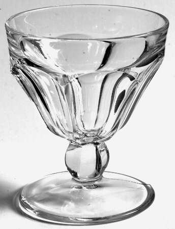Colonial Clear (Stem 300, 300-1-2) Oyster or Fruit Cocktail