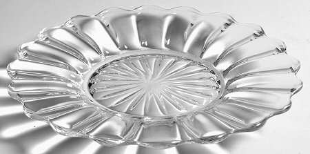Crystolite (Pressed & Thin Blown) Luncheon Plate