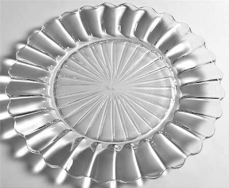 Crystolite (Pressed & Thin Blown) Dinner Plate
