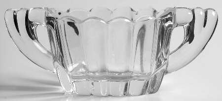 Crystolite (Pressed & Thin Blown) Individual Open Sugar