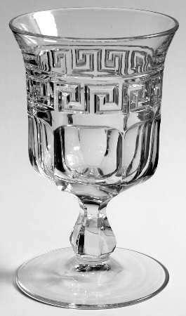 Greek Key Clear by Heisey