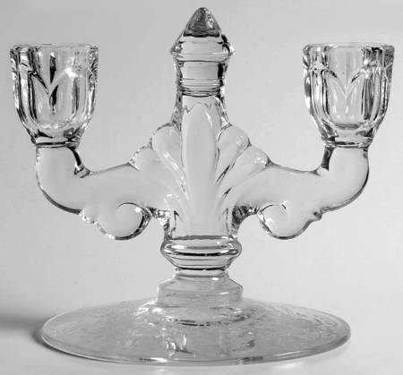 Orchid Double Light Candlestick