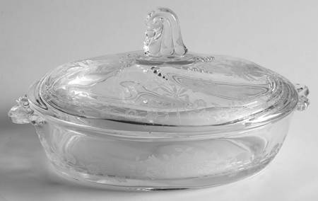 Orchid Lemon Dish & Lid