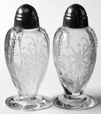 Orchid Shaker Set with Metal Lids