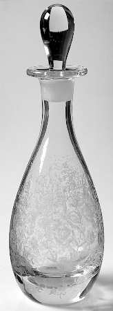 Orchid Decanter & Stopper