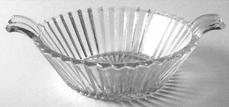 Ridgeleigh (Heavy Pressed Patt) Flat Open 2 Handled Jam/Jelly