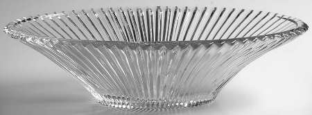 Ridgeleigh (Heavy Pressed Patt) Floral Bowl